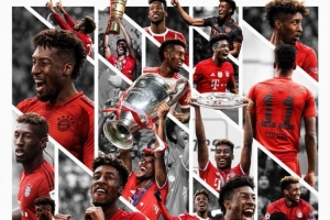 拜仁告别科曼：已是俱乐部传奇，永远是拜仁的一部分